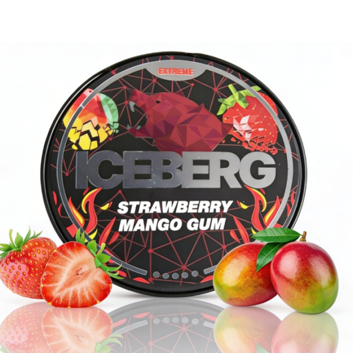 Iceberg Strawberry Mango Gum – 50MG