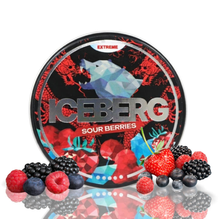 Iceberg Sour Berries – 50MG