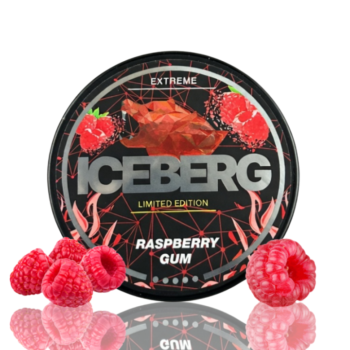 Iceberg Raspberry Gum – 50MG