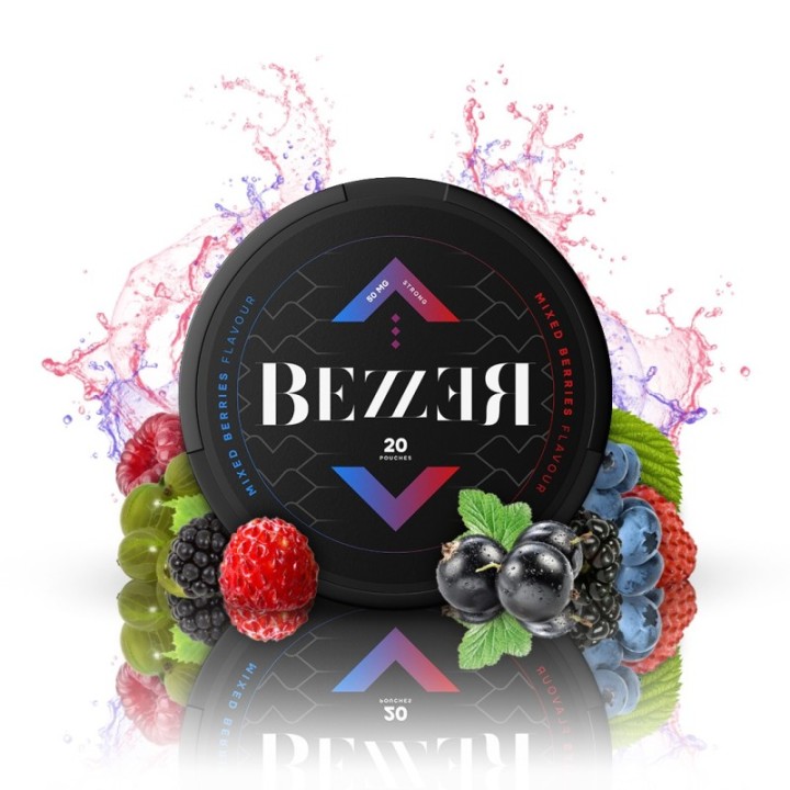 Bezzer Mixed Berries - 50mg