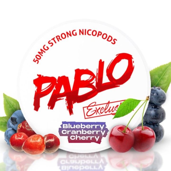 Pablo Blueberry Cranberry Cherry - 50 mg