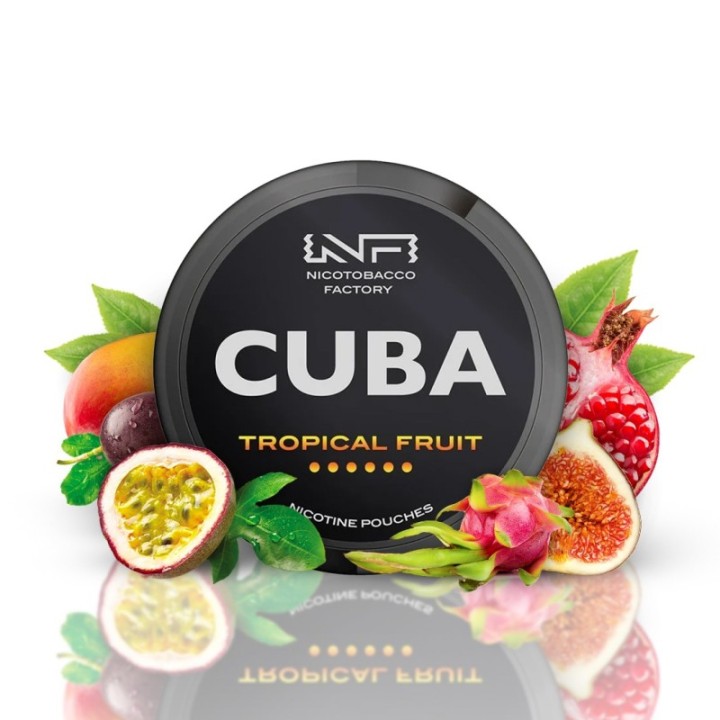 Cuba Black Tropical Fruit - 66 mg