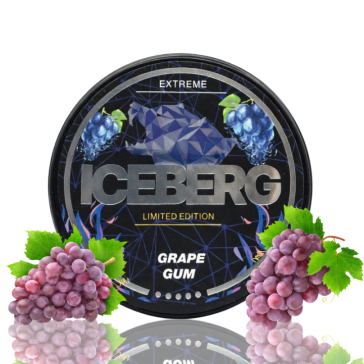Iceberg Grape Gum – 50MG