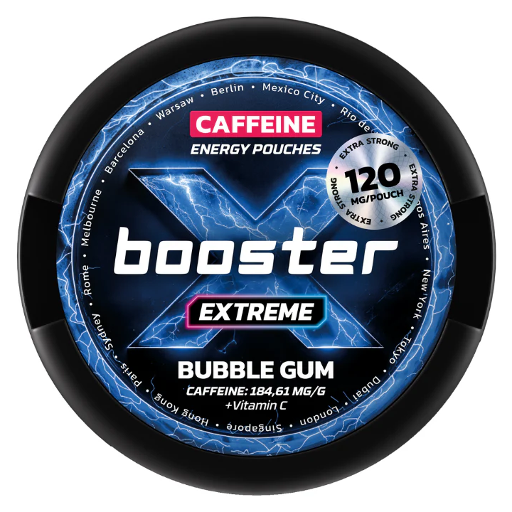 X-Booster Bubble Gum – 120MG