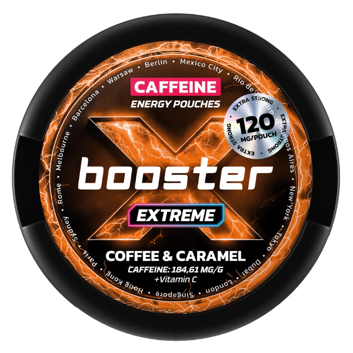 X-Booster Coffee & Caramel – 120MG