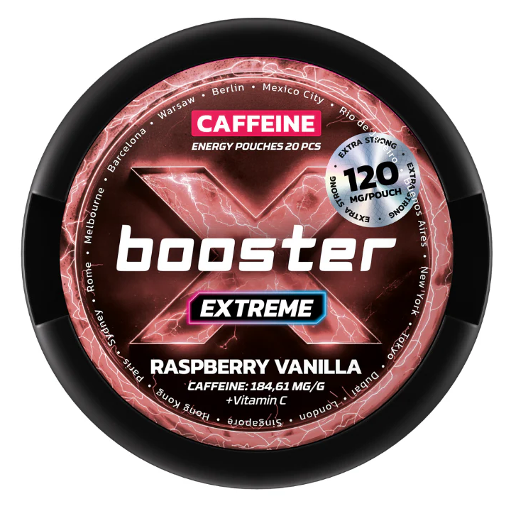 X-Booster Raspberry Vanilla – 120MG