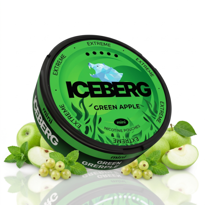 Iceberg Mini Green Apple - 50MG