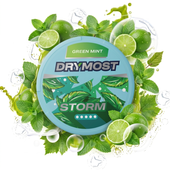 DRYMOST STORM GREEN MINT - 50MG