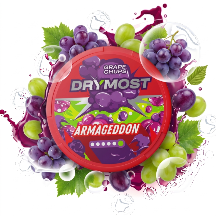 DRYMOST ARMAGEDON GRAPE CHUPS - 60MG