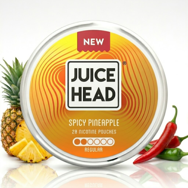JUICE HEAD SPICY PINEAPPLE REGULAR – 8MG