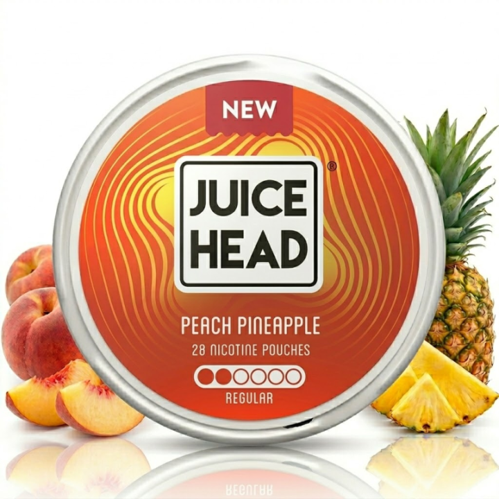 JUICE HEAD PEACH PINEAPPLE REGULAR - 8MG