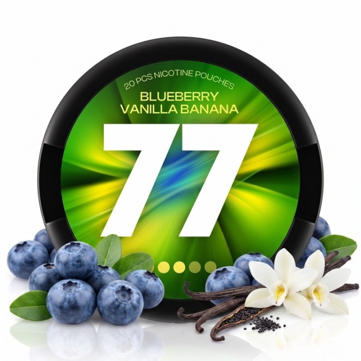 77 Brazil Blueberry & Vanilla & Banana - 16MG