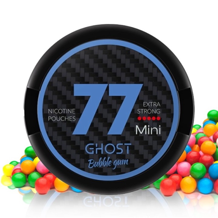 77 Ghost Bubble Gum Extra Strong - 40MG