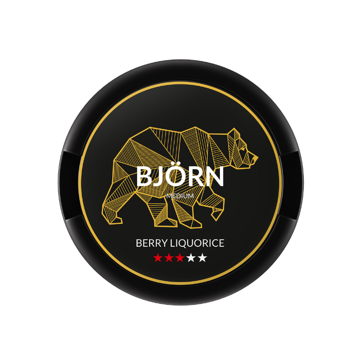 Bjorn Berry Liquorice Medium - 14MG