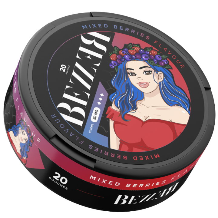 Bezzer Mixed Berries - 50mg