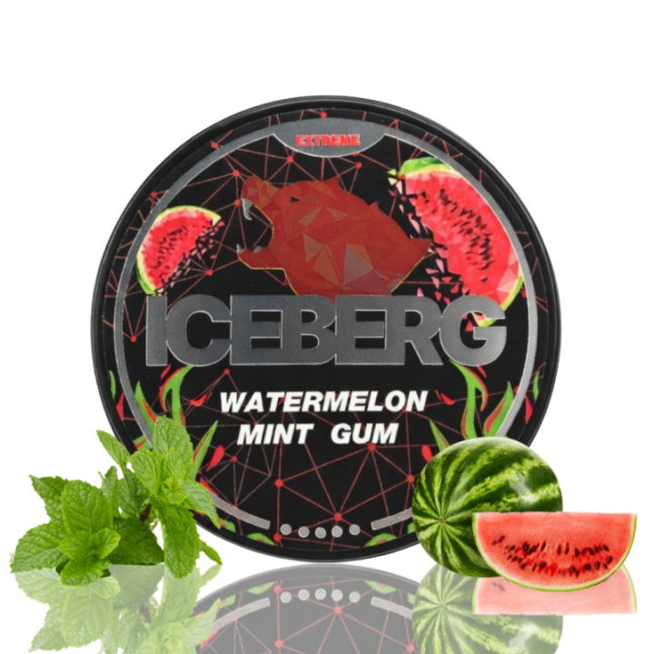 Iceberg Watermelon Mint Gum - 50MG