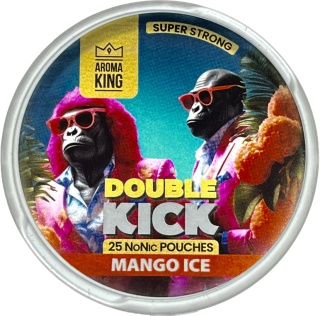 AROMA KING No Nic DOUBLE KICK MANGO ICE