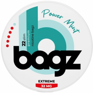 BAGZ POWER MINT 32 mg/g
