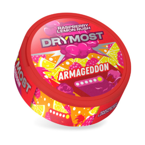 DRYMOST ARMAGEDON RASPBERRY LEMON RUSH