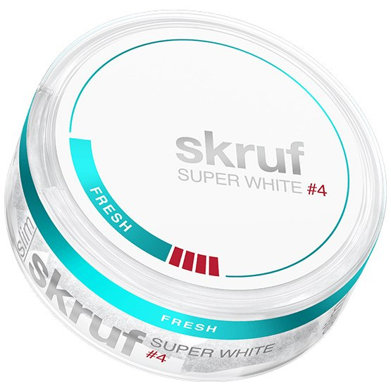 SKRUF SUPER WHITE #4 FRESH SKRUF SUPER WHITE #4 FRESH