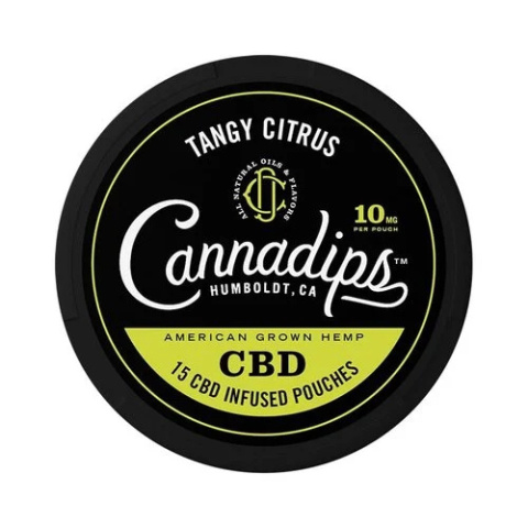 SNUS CBD CANNADIPS TANGY CITRUS