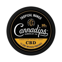 SNUS CBD CANNADIPS TROPICAL MANGO