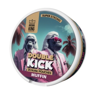 AROMA KING NoNic DOUBLE KICK MUFFIN