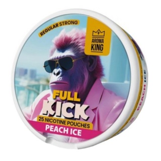 AROMA KING FULL KICK PEACH ICE