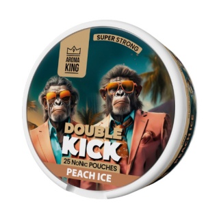 AROMA KING NoNic DOUBLE KICK PEACH ICE