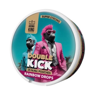 AROMA KING NoNic DOUBLE KICK RAINBOW DROPS