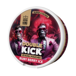 AROMA KING NoNic DOUBLE KICK RUBBY BERRY ICE