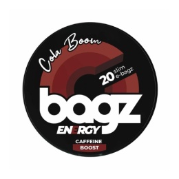 BAGZ ENERGY COLA BOOM