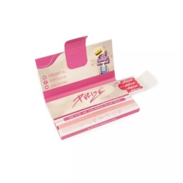 BIBUŁKI PURIZE PINK KING SIZE SLIM + FILTRY Z WĘGLEM AKTYWNYM