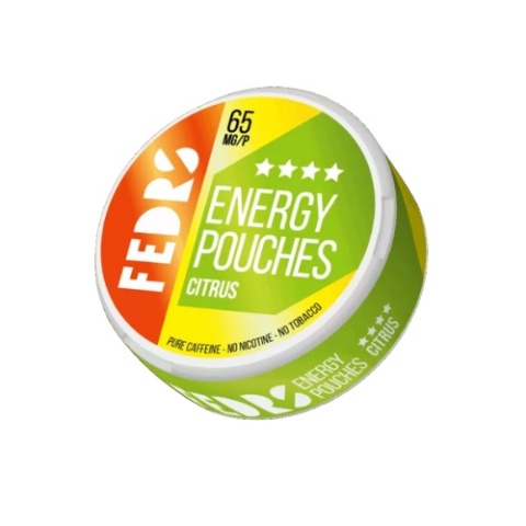 FEDRS ENERGY POUCHES CITRUS