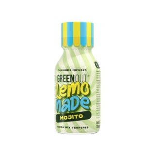 GREEN OUT SHOT KONOPNY CBD LEMONADE MOJITO