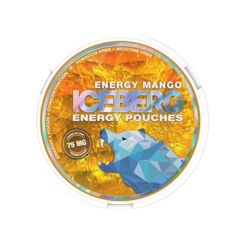 ICEBERG ENERGY POUCHES ENERGY MANGO