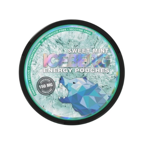 ICEBERG ENERGY POUCHES SWEET MINT
