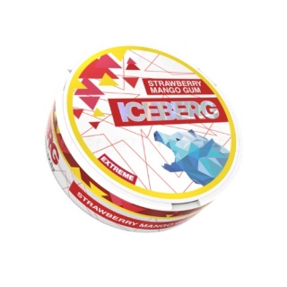 ICEBERG STRAWBERRY BANANA GUM