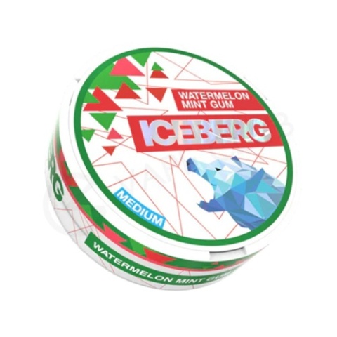 ICEBERG WATERMELON MINT GUM ICEBERG WATERMELON MINT GUM