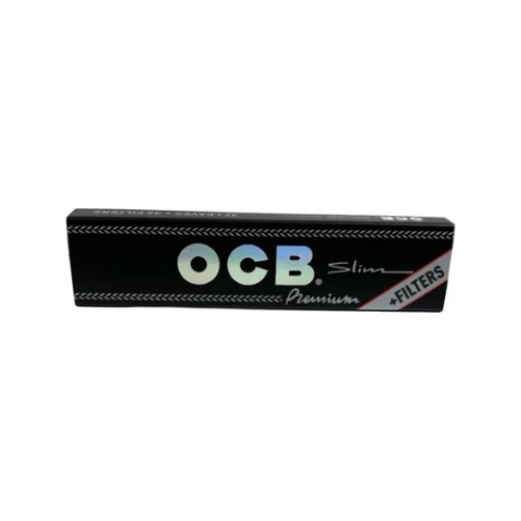 OCB BIBUŁKI SLIM PREMIUM + FILTRY OCB BIBUŁKI SLIM PREMIUM + FILTRY