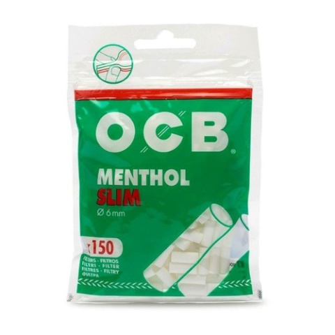 OCB FILTRY MENTHOL SLIM OCB FILTRY MENTHOL SLIM