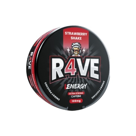 R4VE ENERGY STRAWBERRY SHAKE 100 mg